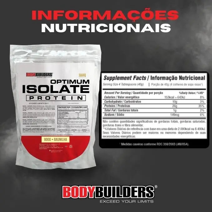 Whey Protein Optimum Isolado 900g