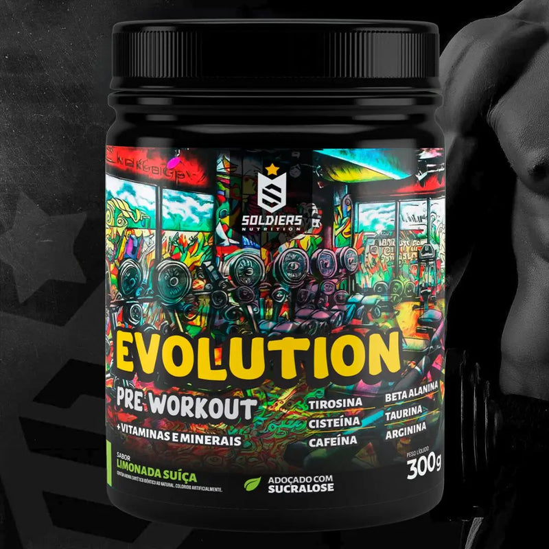 Pré-Treino Evolution 300g - Soldiers Nutrition