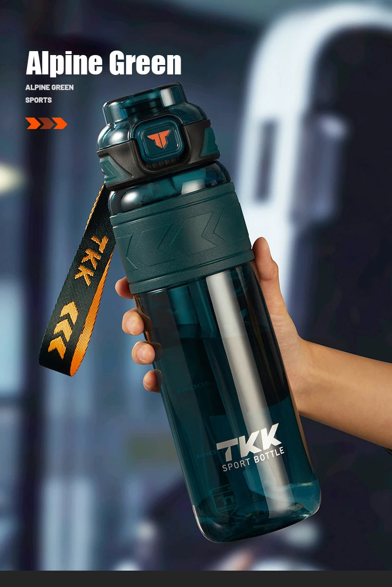 Garrafa de Água Esportiva TKK 600ml – Praticidade e Estilo para Atividades ao Ar Livre