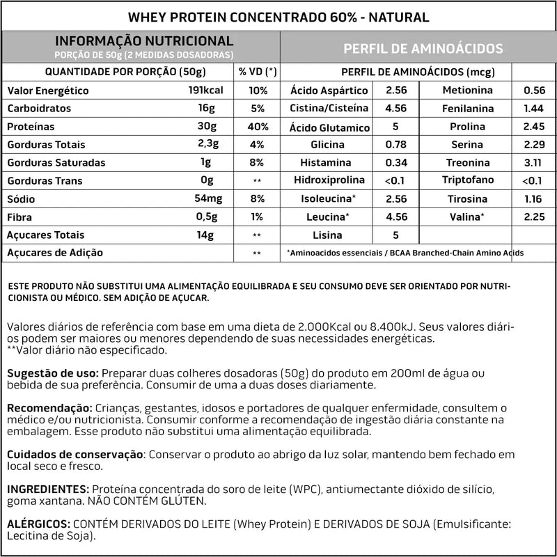 Whey Protein Concentrado 1kg - 100% Importado - Soldiers Nutrition